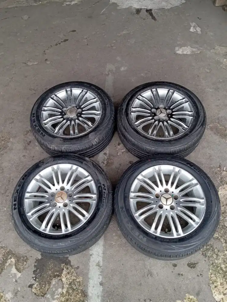 Velg mercy r16 5x112 lbr7,5 et35 sepaket ban