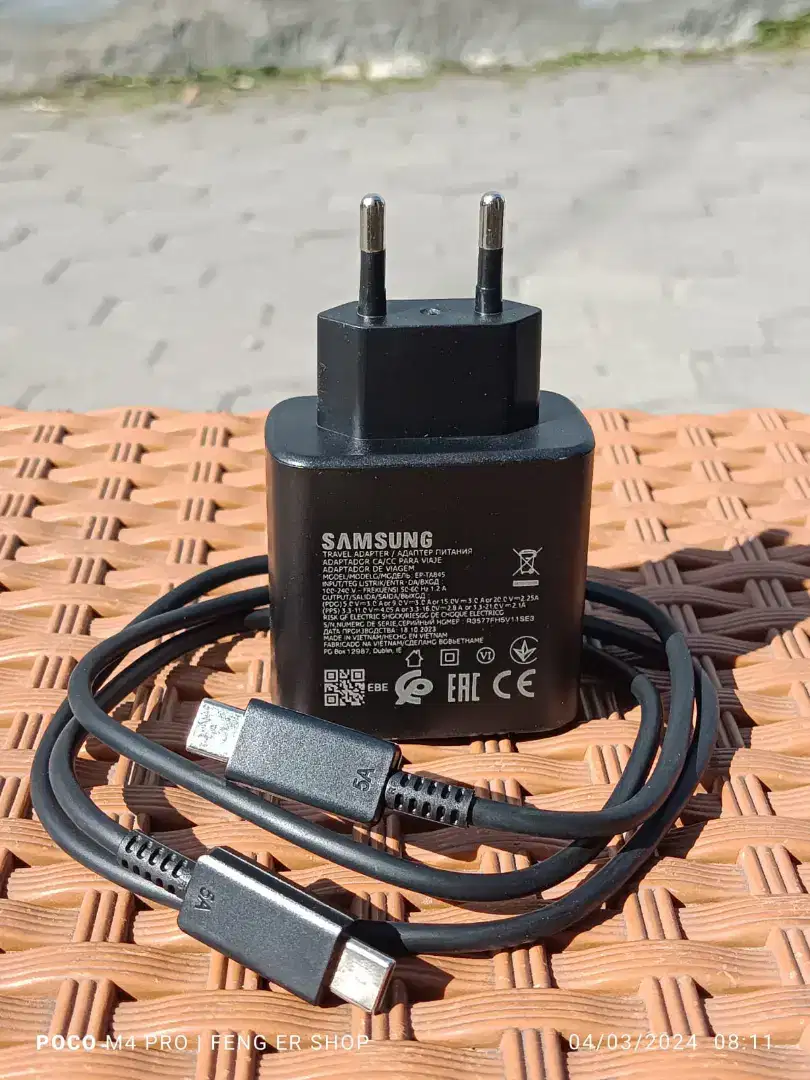 Charger Ori Samsung 45watt