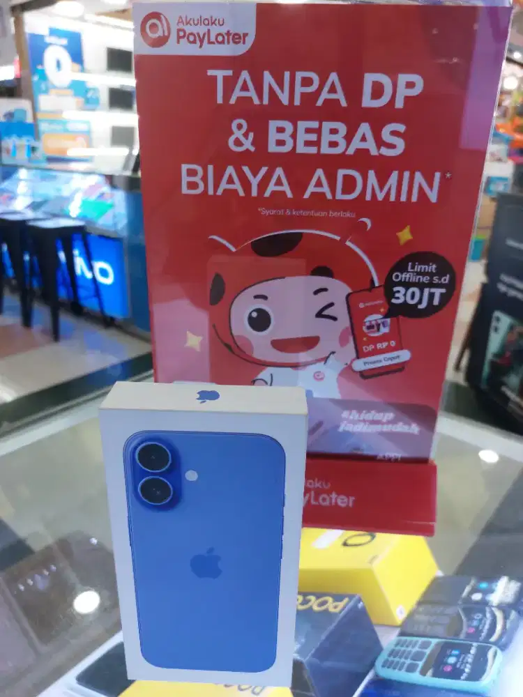 Cicilan Bisa 0% DP Iphone 16