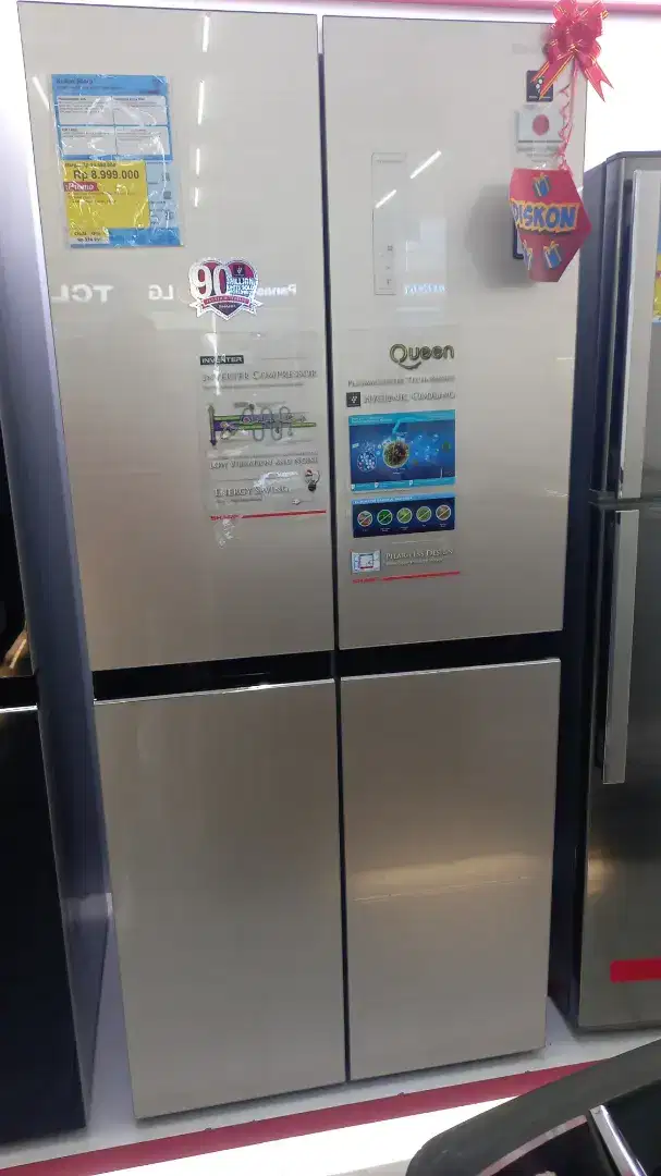 Kulkas Sharp Multidoor Inverter 401L