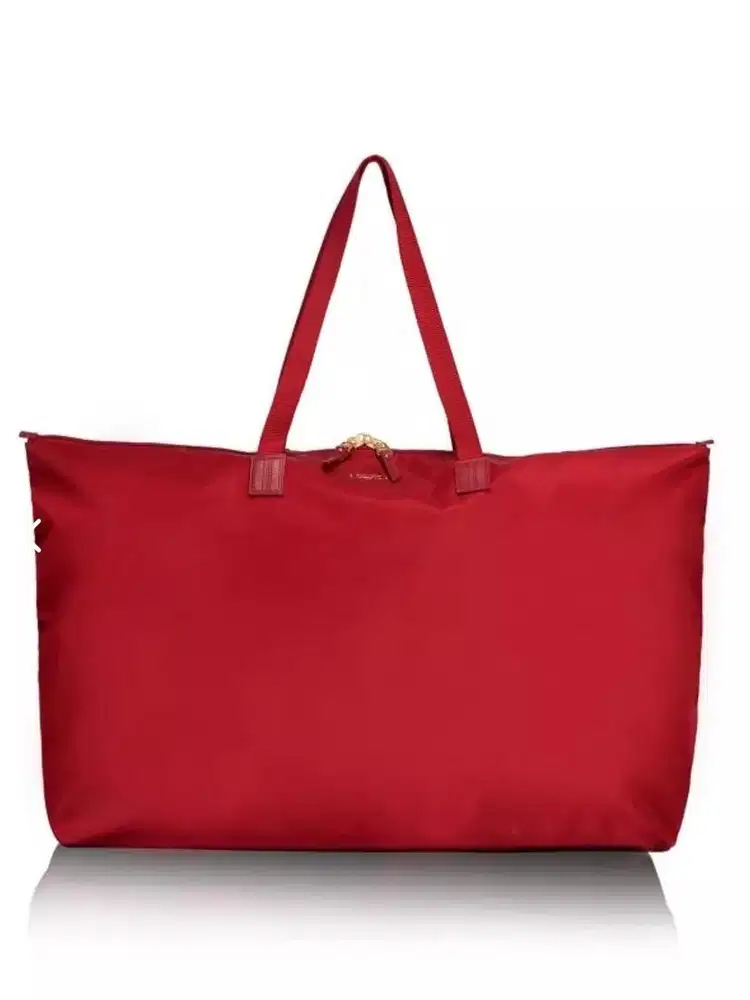 TUMI Just In Case Voyageur Tote Bag Red