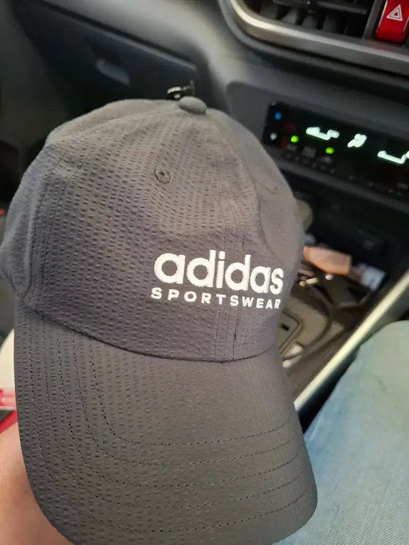 Topi adidas original seersucker unisex black