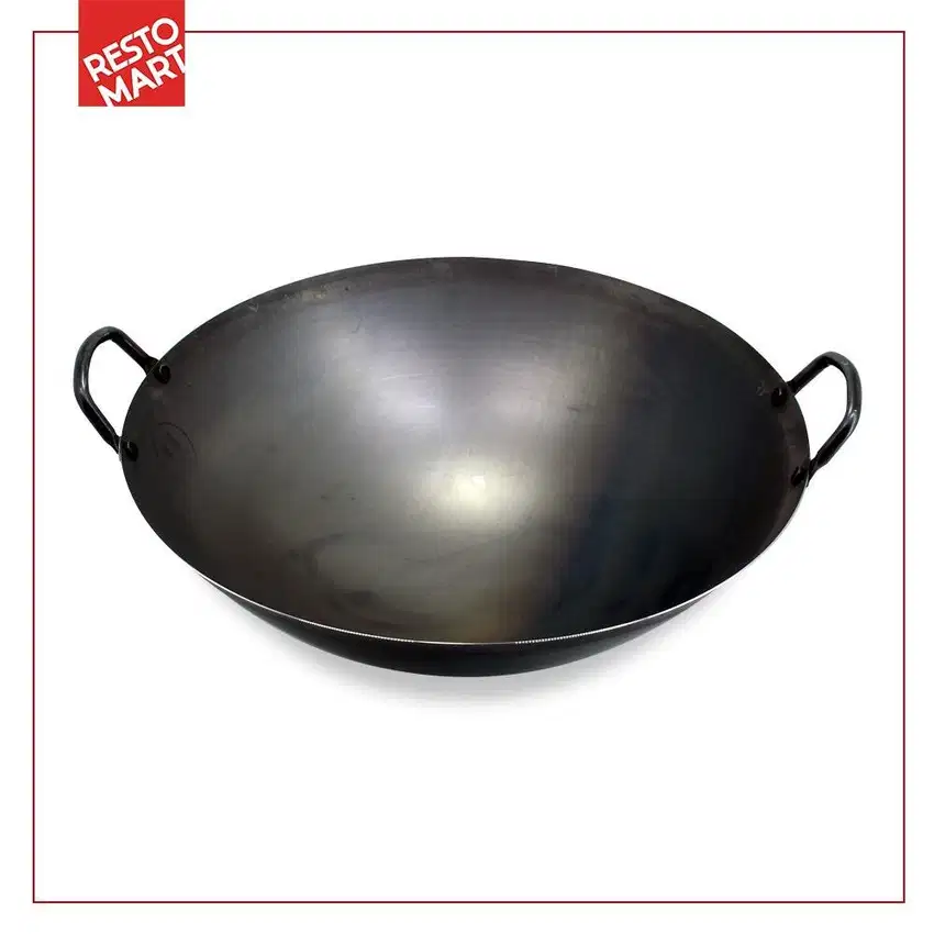 WAJAN BAJA PRE SEASONED 45CM RESTO