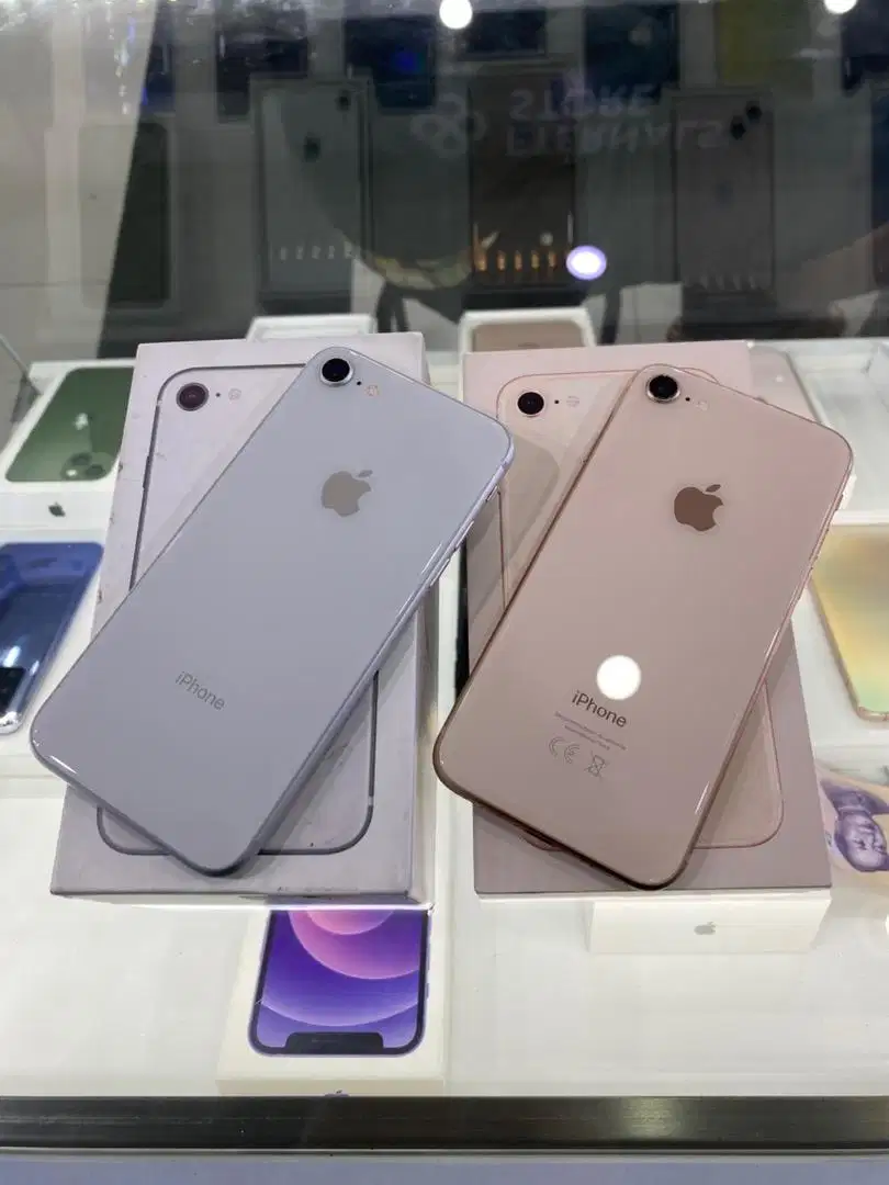 iPhone 8 64Gb Mulus Fullset All Operator Aman