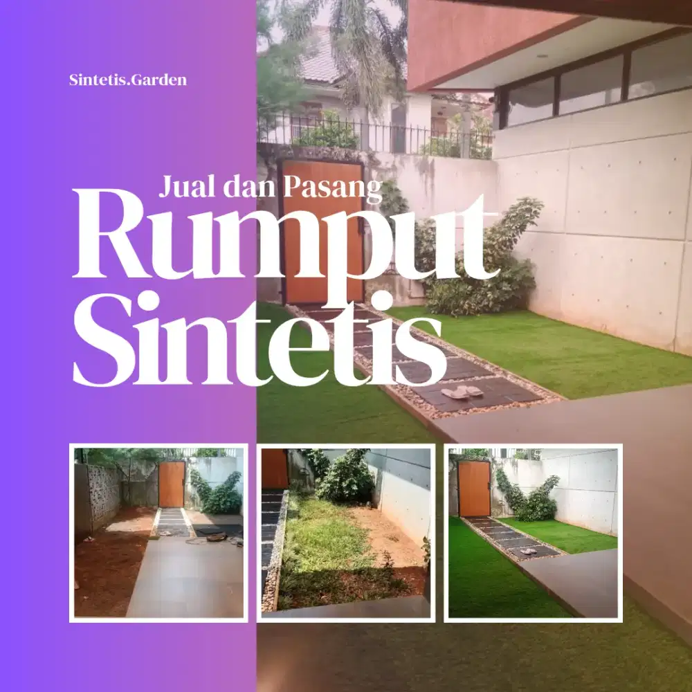 Jual rumput sintetis murah berkualitas