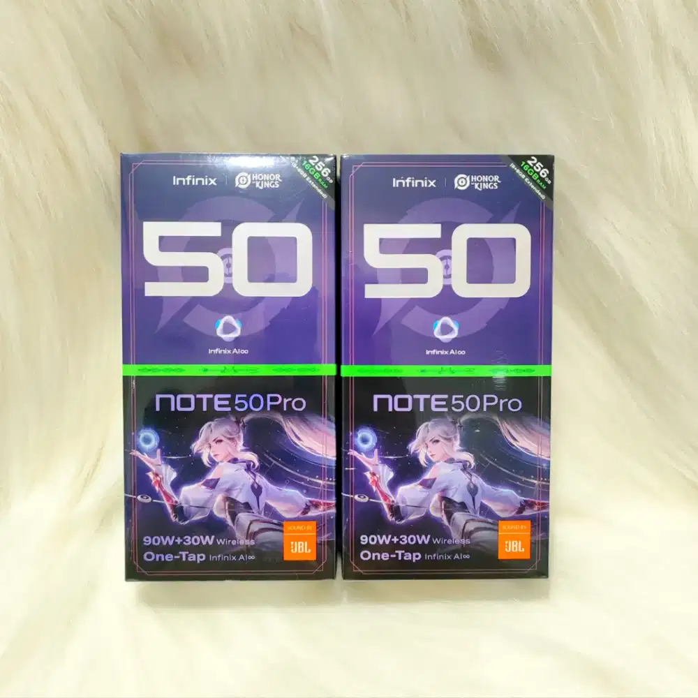 Infinix Note 50 Pro 8/256 Gb New Baru Murah Garansi Resmi 1 Tahun