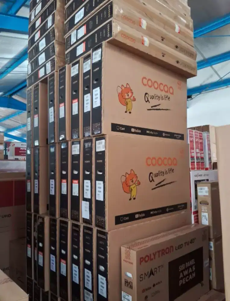 TV LED COOCCAA 32inc smart , 40inc smart , 43inc smart