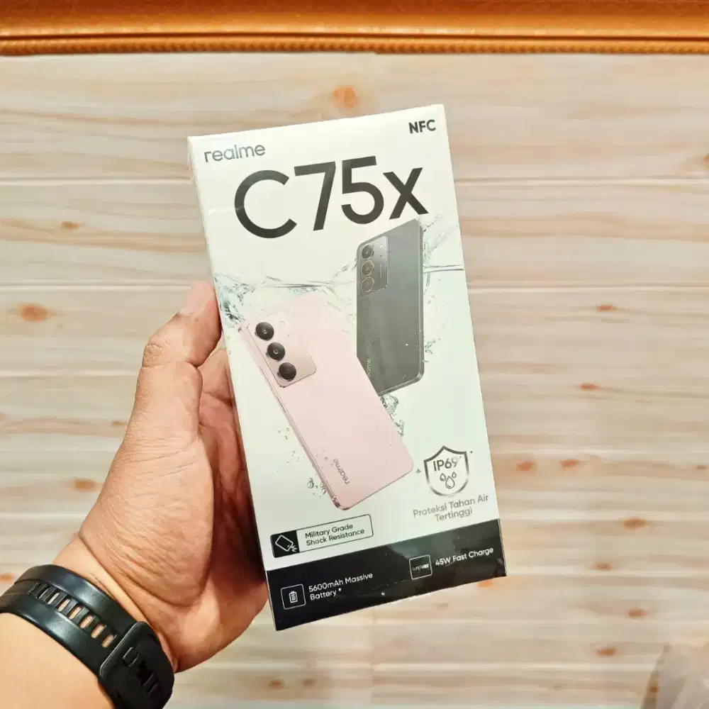 Realme C75x 8/128 Gb New Baru Murah Garansi Resmi 1 Tahun