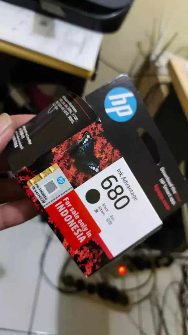 Menerima tinta printer baru dan bekas