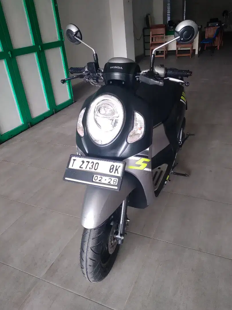 Scoopy Tahun 2023 List Kuning (Kunci)