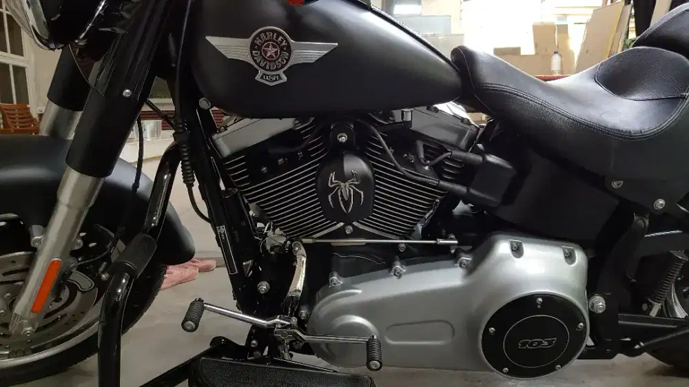 FATBOY Lo Black Denim FP