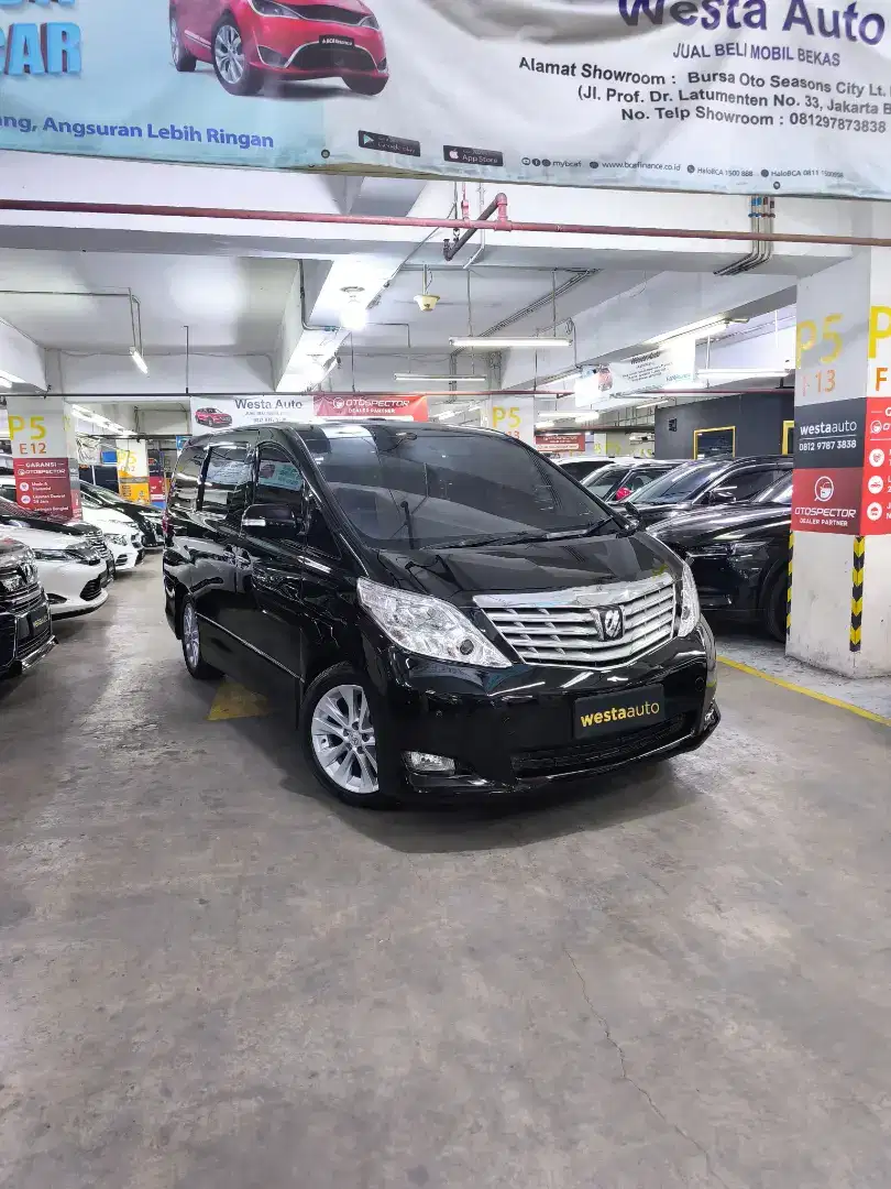 CASH Low KM Toyota Alphard S Premium Sound AT 2008 Antik