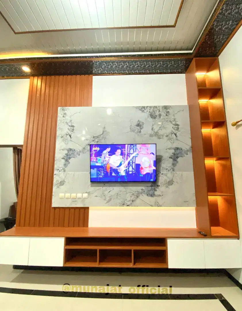 Backdrop TV Minimalis Tn Doni