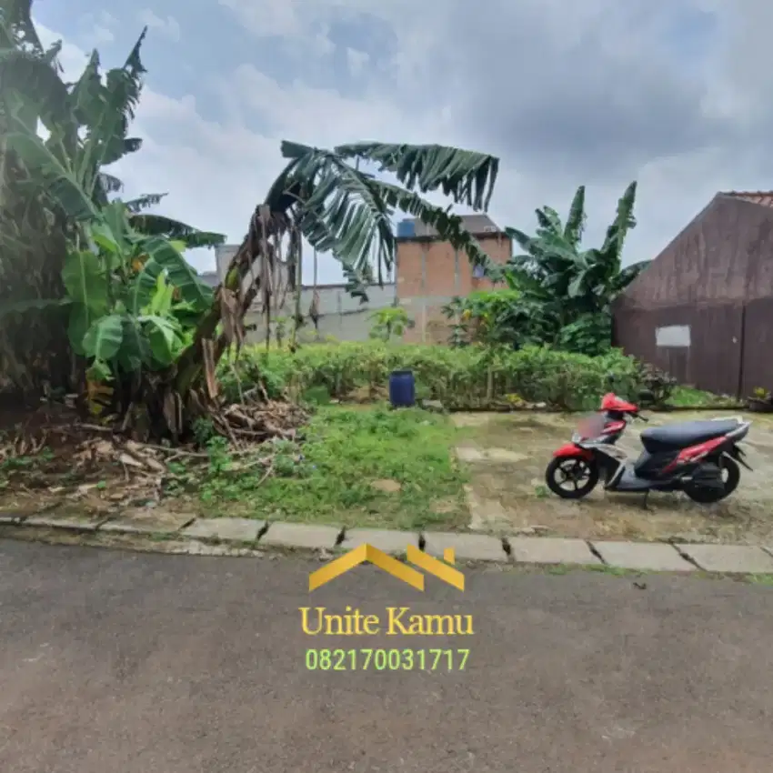 Tanah kavling 200m2 termurah, hanya Rp.3,7jt/m2. SHM