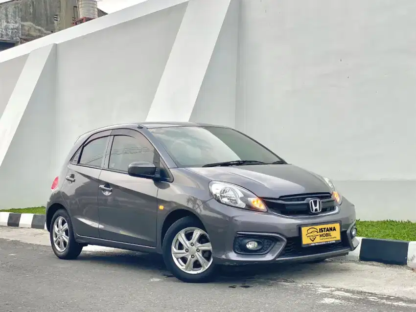 HONDA BRIO E AT AUTOMATIC 2018 ANTIK LOW KM! BRIO NO RS S CVT FACELIFT