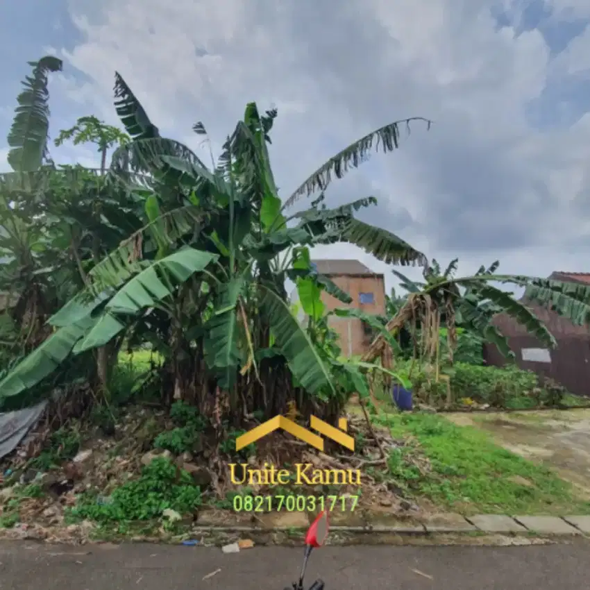 Tanah kavling 192m2 SHM, termurah, hanya Rp.3,7jt/m2