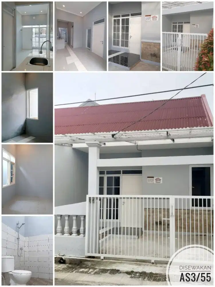 Dikontrakan - Rumah Modern Minimalis Kranggan Permai Cibubur.