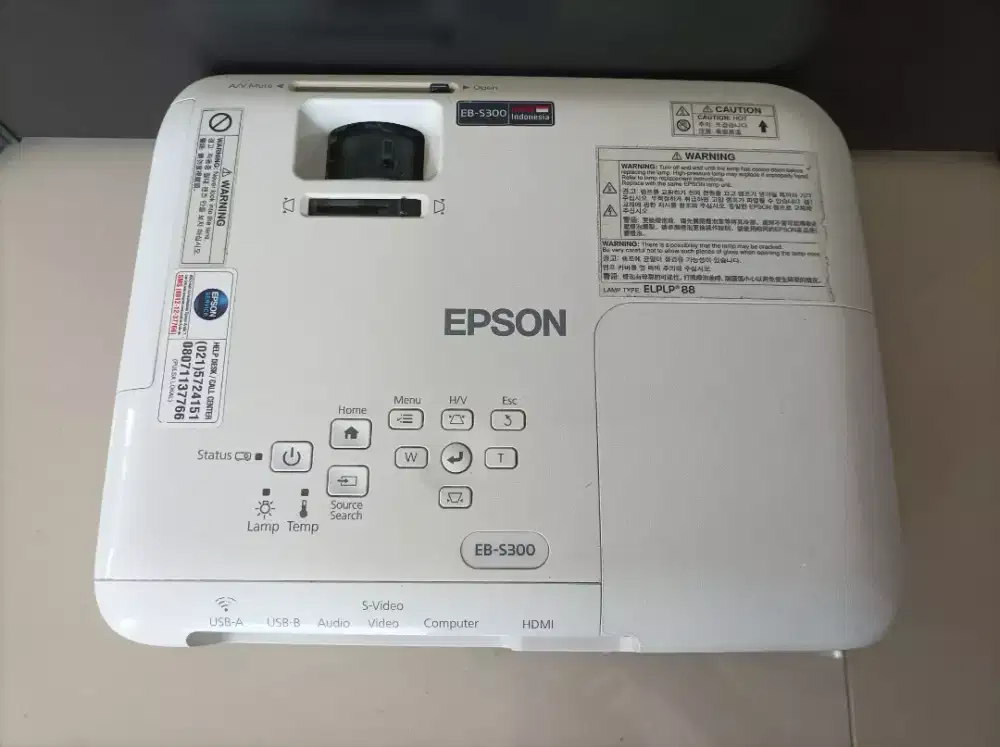 EPSON EB S300 LCD PROYEKTOR SECOND FULL SEGEL
