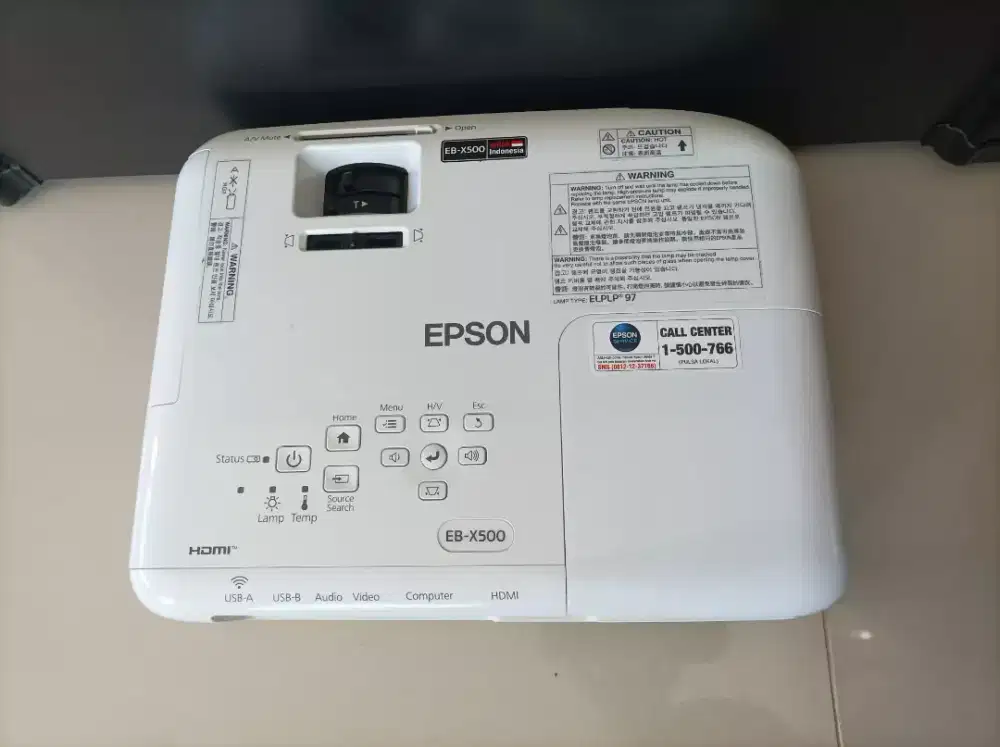 EPSON EB X500 LCD PROYEKTOR SECOND FULL SEGEL