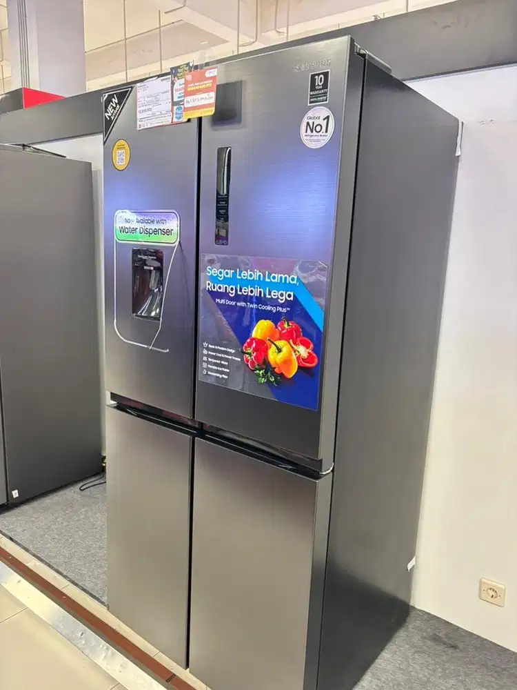SAMSUNG KULKAS SBS RF48A4010B4/SE BISA CICILAN TANPA DP