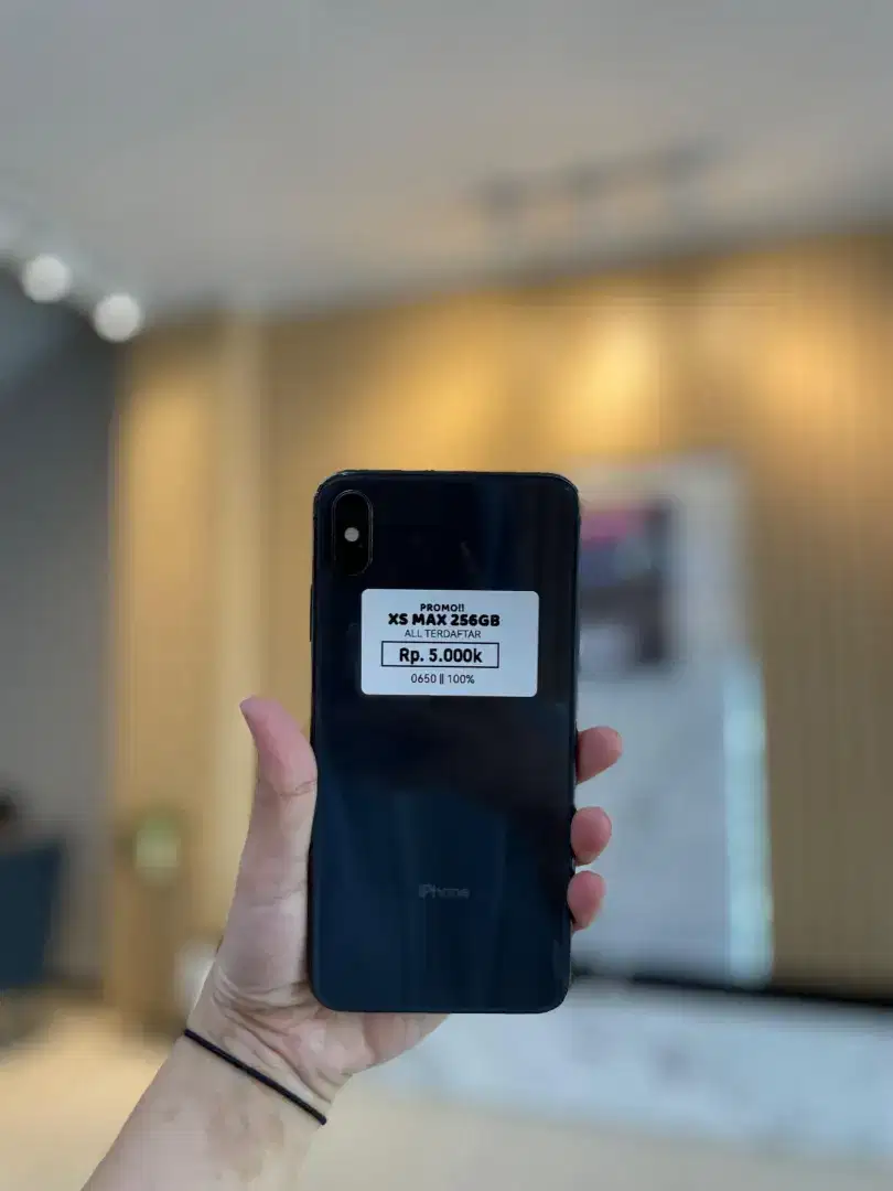 Iphone XS Max, 256 GB, All Operator Terdaftar