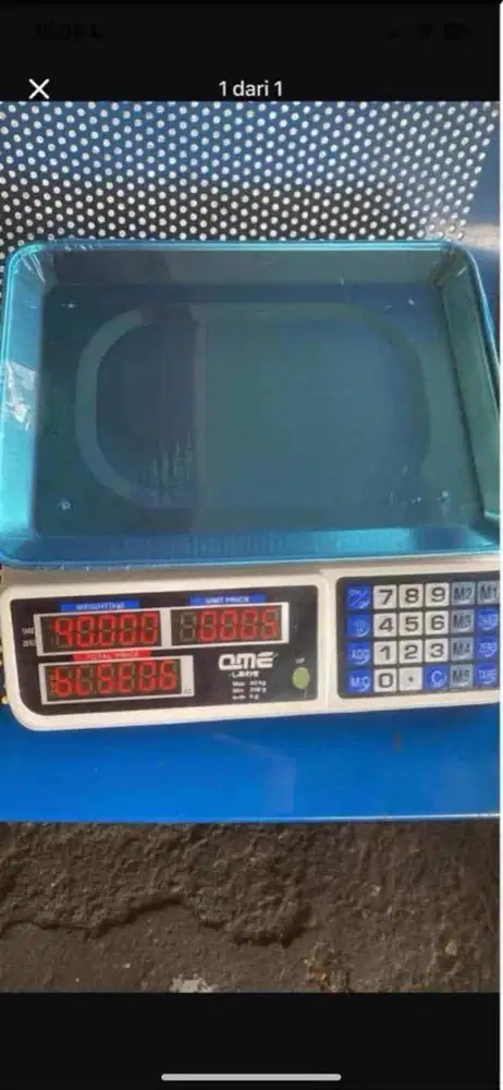 READY STOCK TIMBANGAN DI GITAL 40 Kg/ TIMBANGAN LONDRY/TIMBANGAN BUAH/