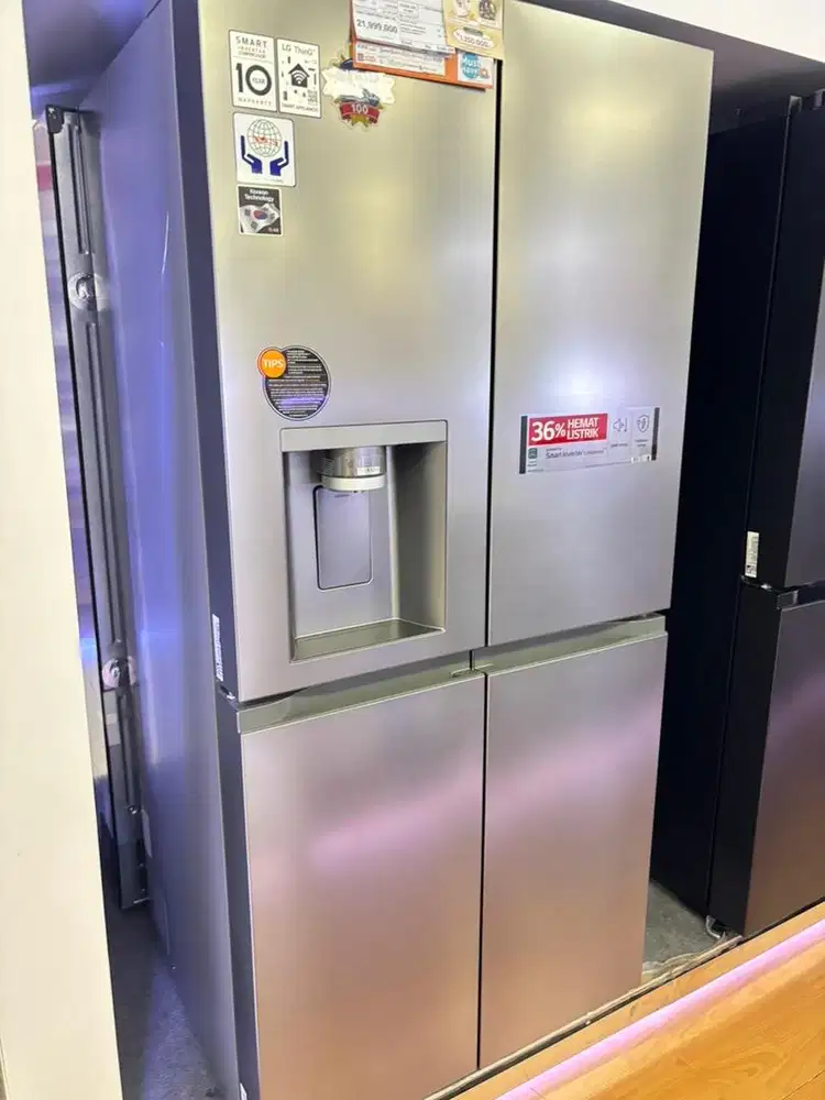 Kulkas SBS LG GCL22FFLQB Bisa cicilan modal KTP