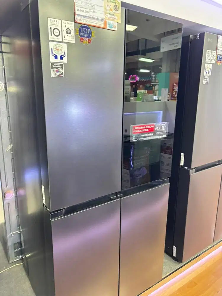 Kulkas LG SBS GCV22FFQMB Bisa cicilan Modal KTP