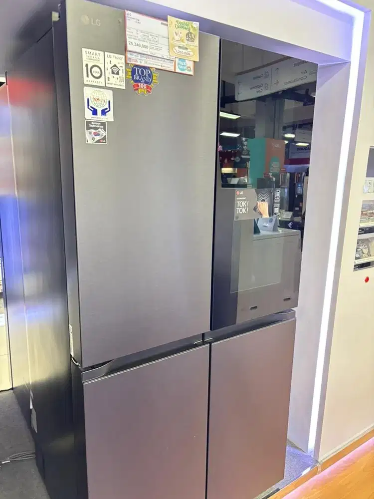 Lemari Es LG SBS GCV24FFCHB bisa cicilan tanpa Dp