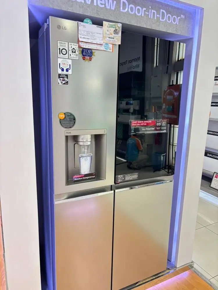 Kulkas SBS GCX257CSEW bisa cicilan tanpa Dp