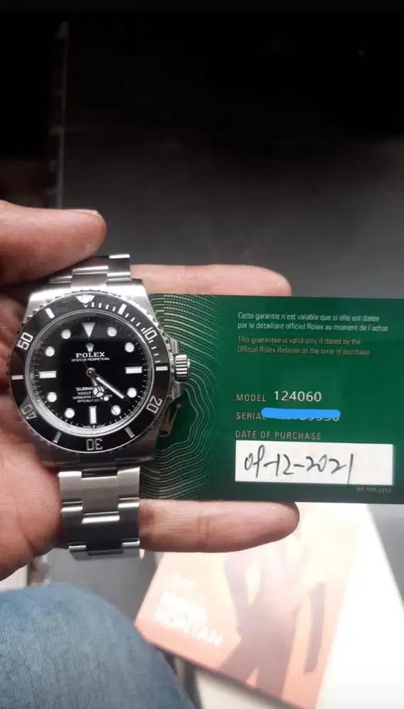 Rolex submariner no date 41