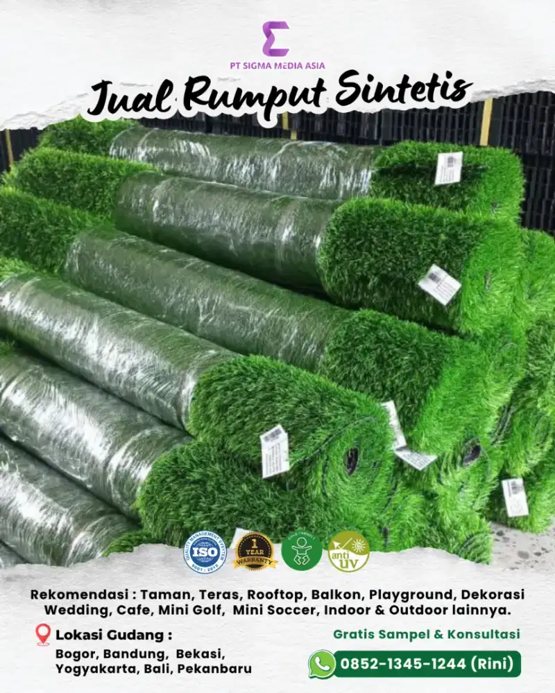 Jual Rumput Sintetis Bisa Per Meter
