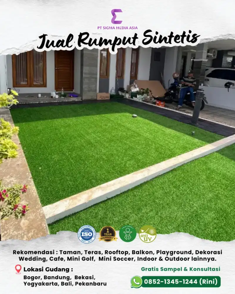Jual Rumput Sintetis Buat Teras Rumah