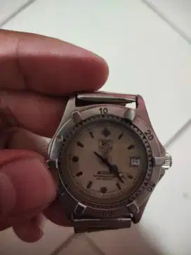 Jam Tangan Analog Tag Heuver Professional 2000 Vintage Original