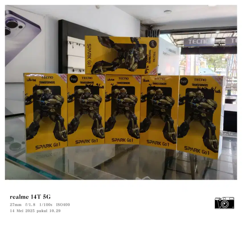New Tecno Spark Go 1 4/128GB (Resmi)