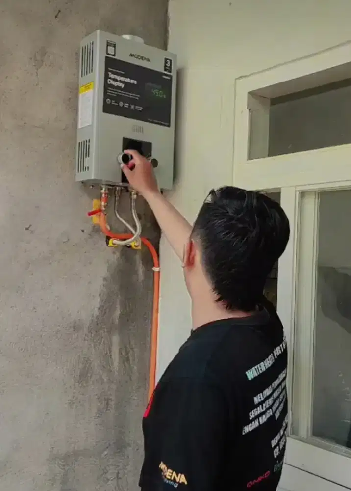 Water heater gas dan listrik