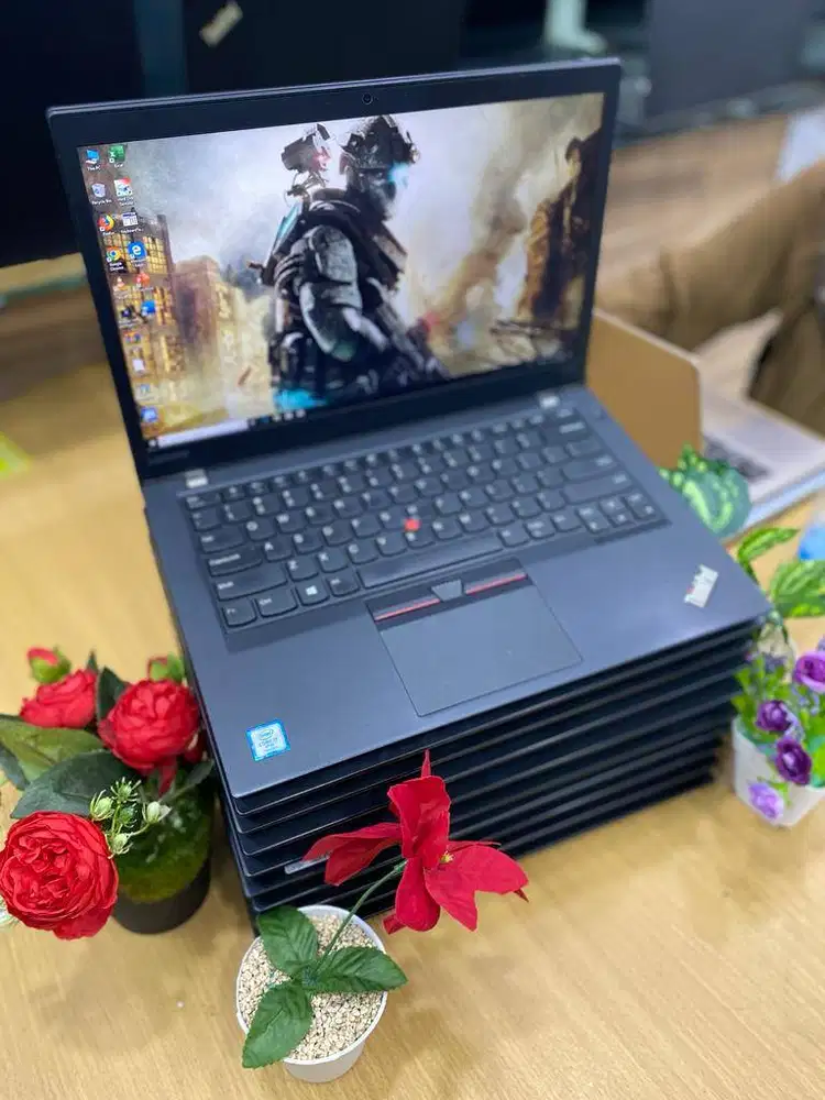 Laptop sekolah kuliah kerja murah Lenovo X390 Core i7 Gen8 Ram16/256Gb