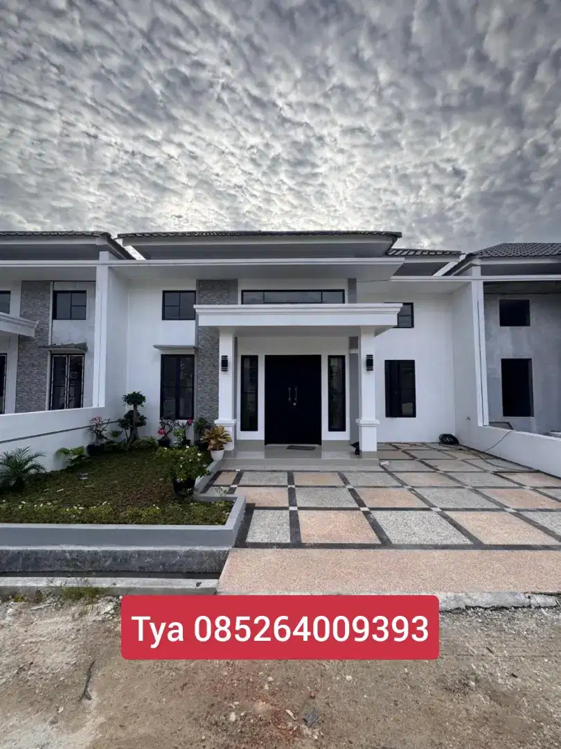 Rumah dijual dekat Harapan Raya Sudirman