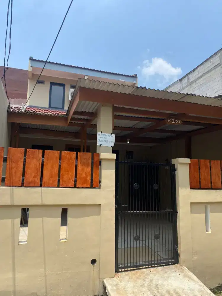 Kontrakan Tahunan Villa mutiara pondok jagung