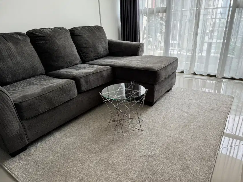 Sofa L Shape Informa Abu Abu