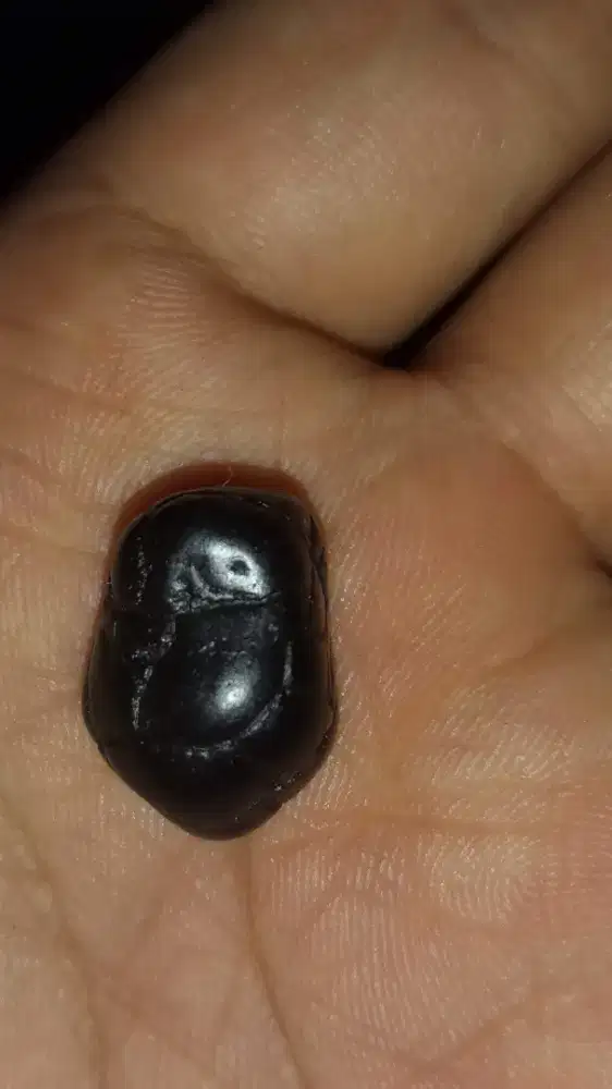 Batu mustika ular hitam .