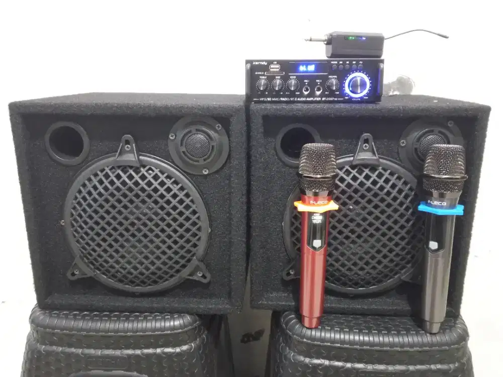 Paket lengkap sound system karaoke