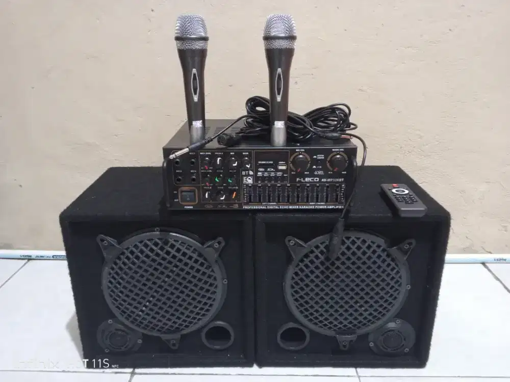 Paket sound karaoke 8 in stereo