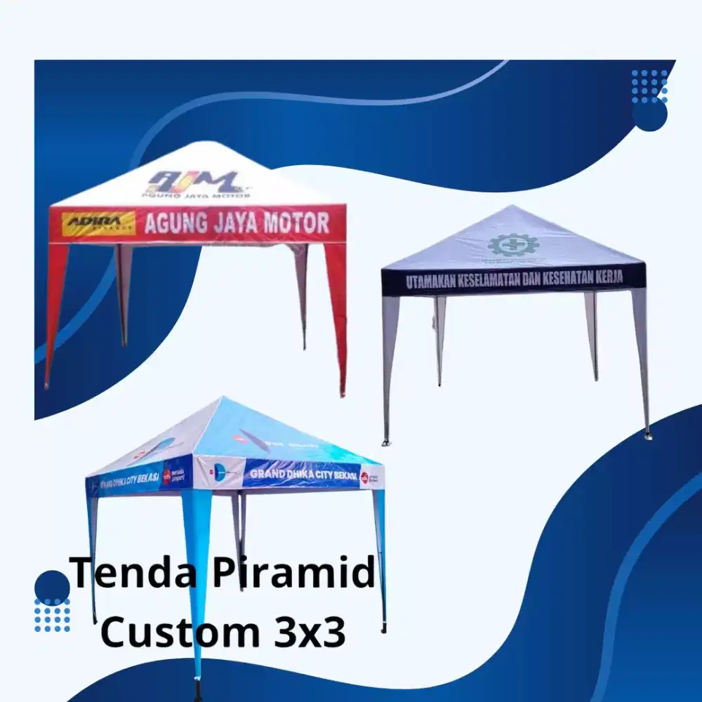 Tenda Promosi Tenda Kafe Tenda Custom3x3