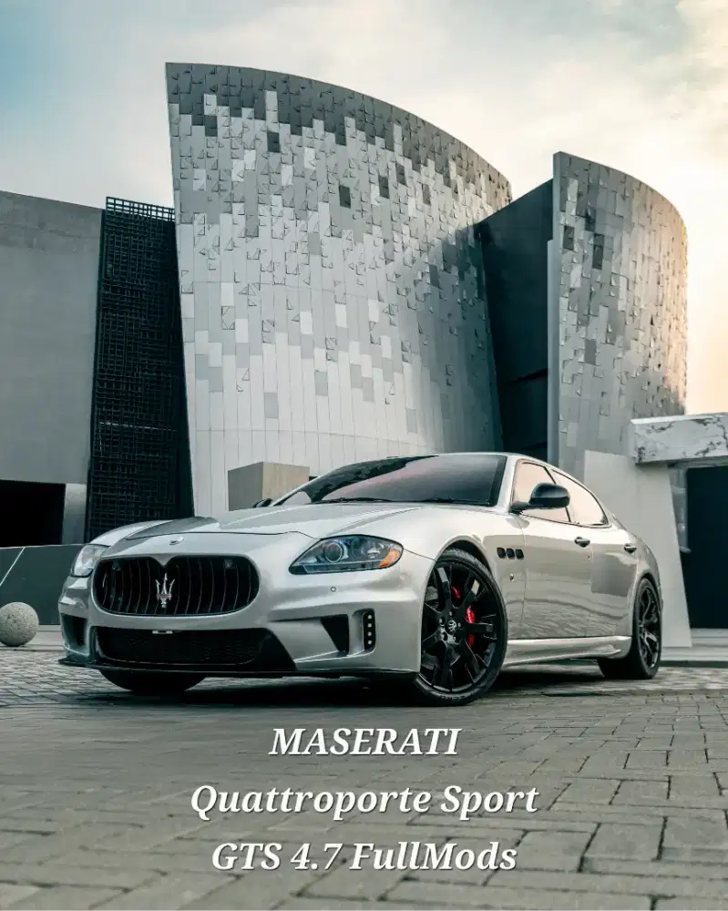 Maserati Quattroporte Sport GTS 4.7 ZF Ferrari V8 Rare Full Mods