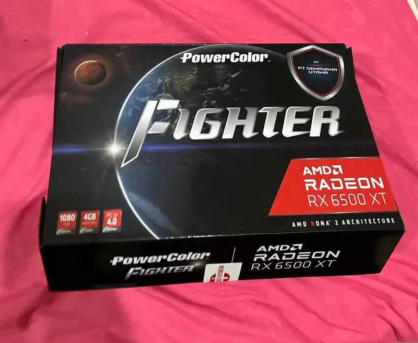 AMD Radeon RX 6500 XT 4GB GDDR6 second mulus