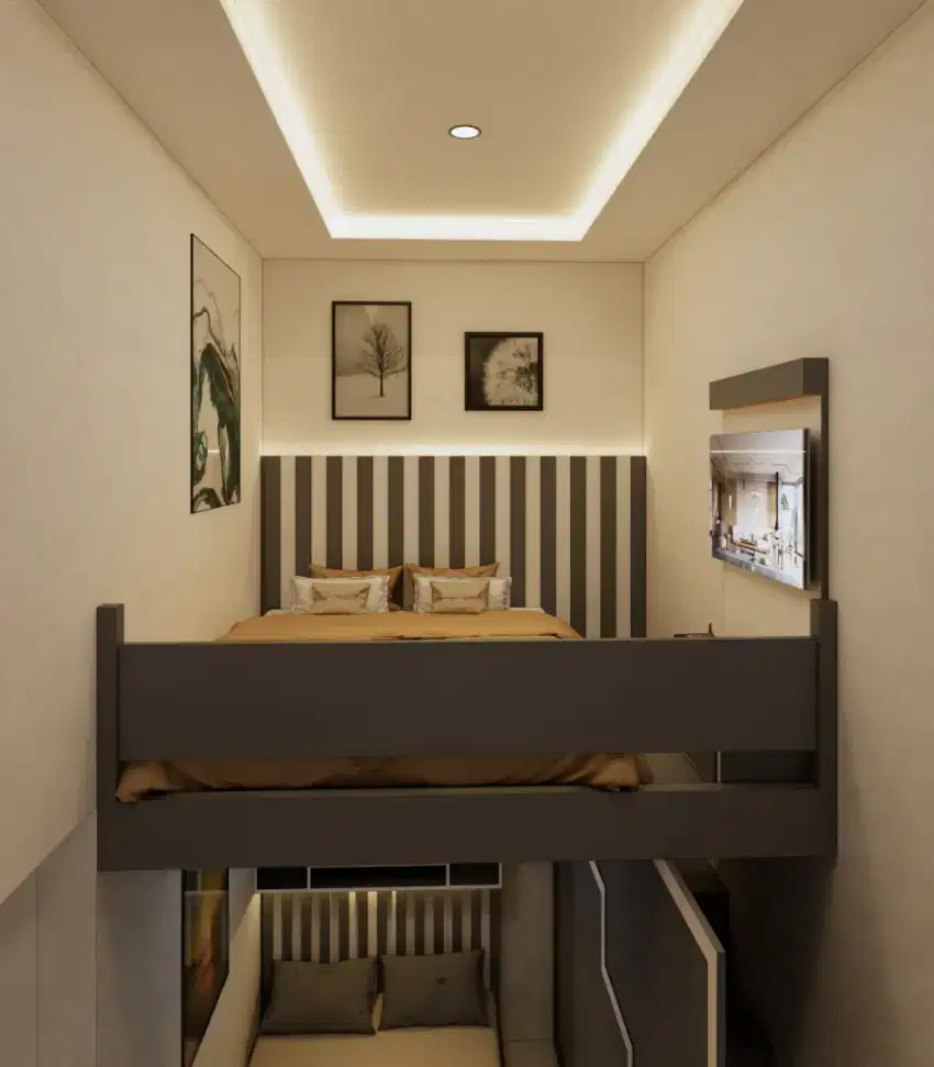 Kitchen set , Tempat tidur , Lemari pakaian , Meja rias
