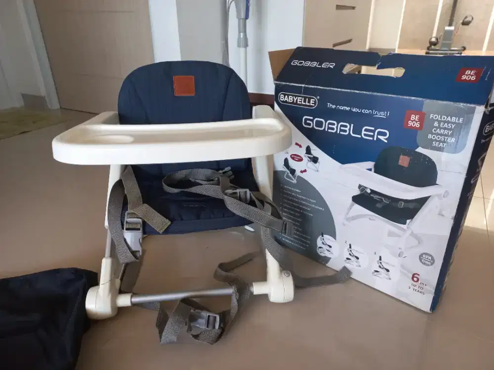Booster seat kursi makan Babyelle Gobbler