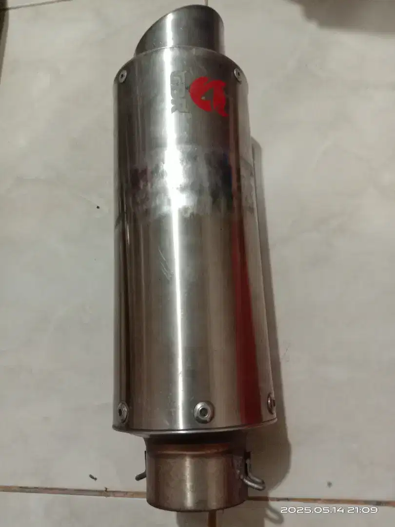 Silincer Knalpot Universal untuk 2 Cylinder.