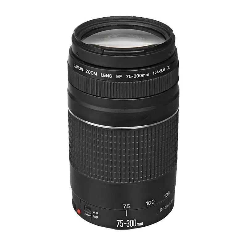 Lensa canon ef 75-300 f4.5-5.6 iii new resmi DS termurah se INDONESIA